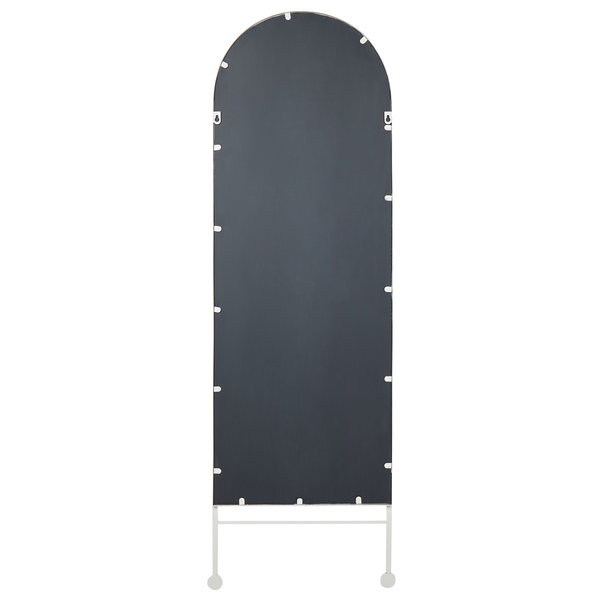 Wandspiegel JARNAGES 45 cm 145 cm Metall Weiß