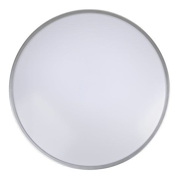 Runde Deckenleuchte an Zimmerdecke