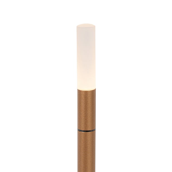 Outdoor-Tischleuchte Gold inkl. LED mit Touchdimmer wiederaufladbar - Sjarel