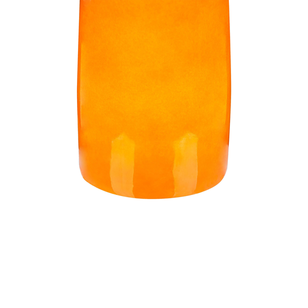 Blumenvase SABADELL Keramik 50 cm Orange
