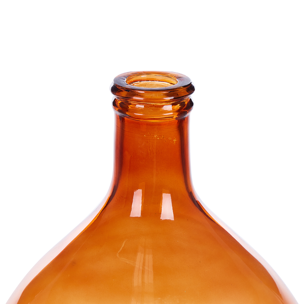 Dekovase CHATNI Glas 48 cm Goldbraun