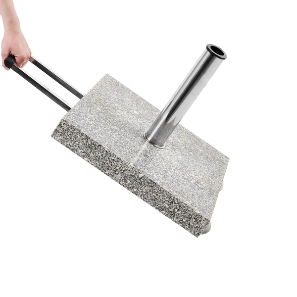 Sonnenschirmfuß CERZETO Grau Quadratisch 30 kg