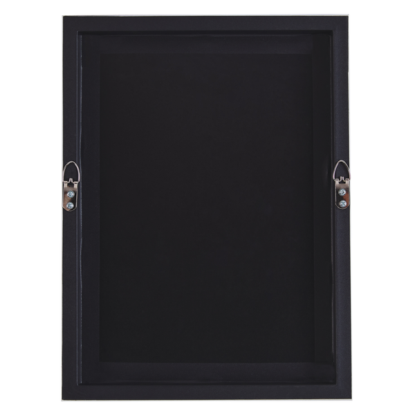 Rückseite eines Bilderrahmens mit Aufhängung