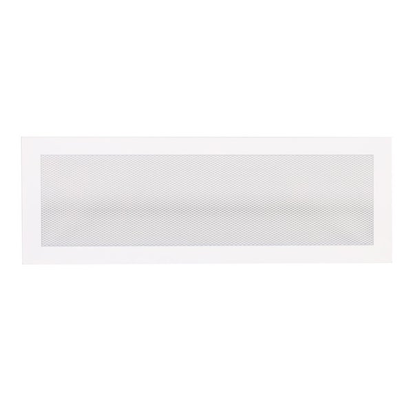 Rechteckige LED Deckenleuchte mit Gitterabdeckung