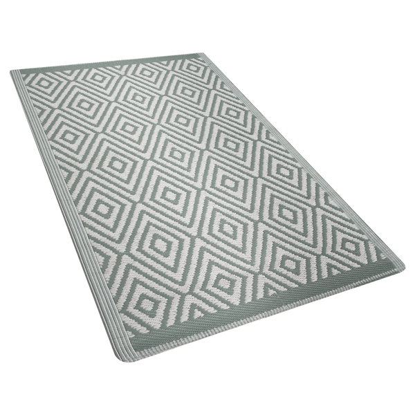 Outdoorteppich SIKAR 90 x 150 cm Hellgrün