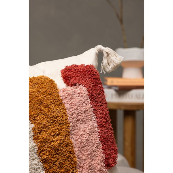 Joline Kissenbezug 45x45cm Weiß. 45 X 45 X 1 cm