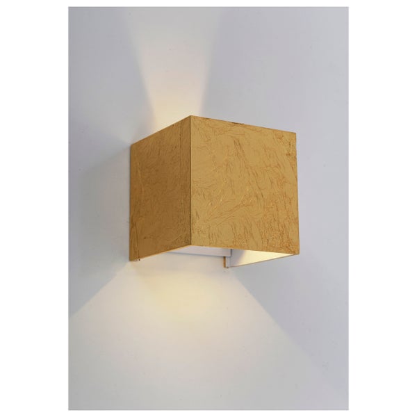 Quadratische Wandleuchte