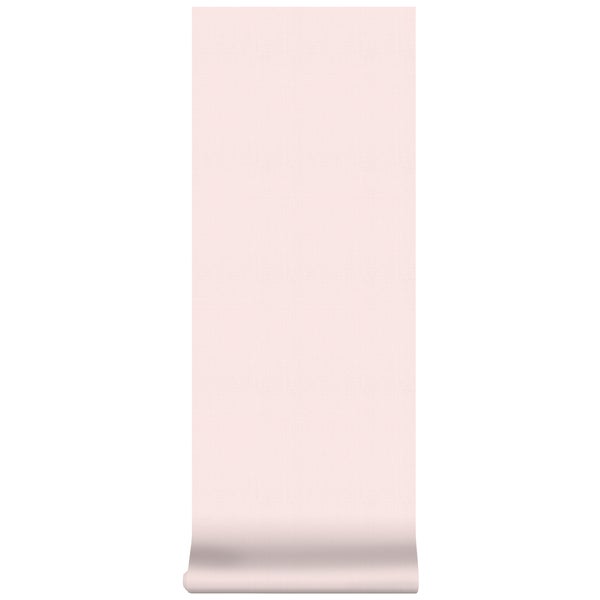Vliestapeten Uni Basic Rosa