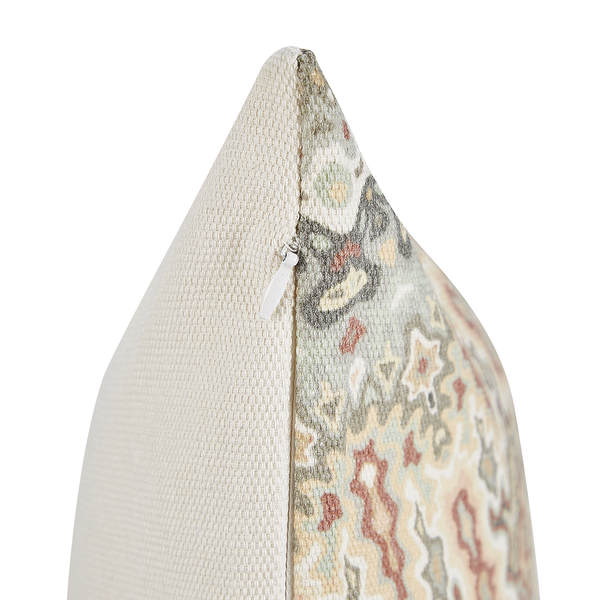 Dekokissen 2er Set VRIESEA 45 x 45 cm Bunt Abstraktes Muster