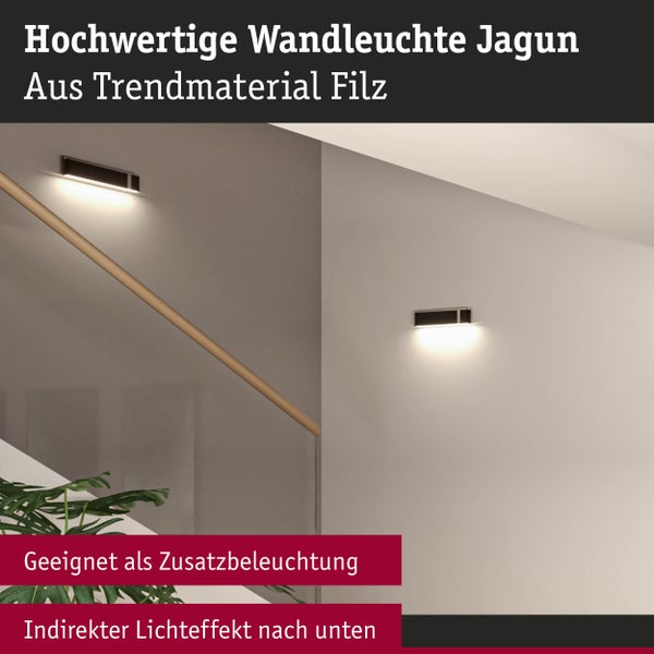 Wandleuchte mit Sensor an einer Wand