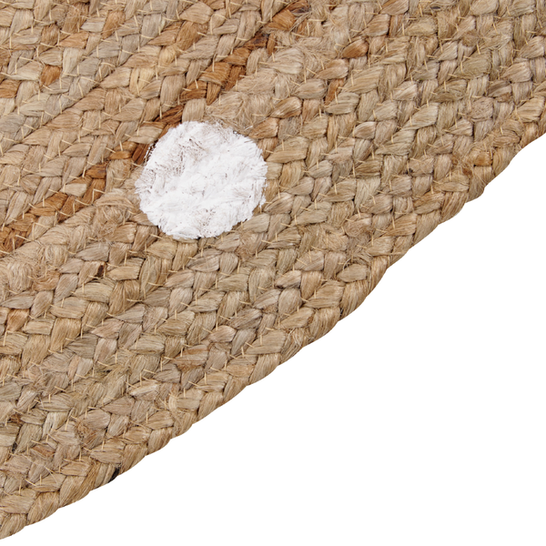 Teppich KHARRA Beige ø 140 cm Jute