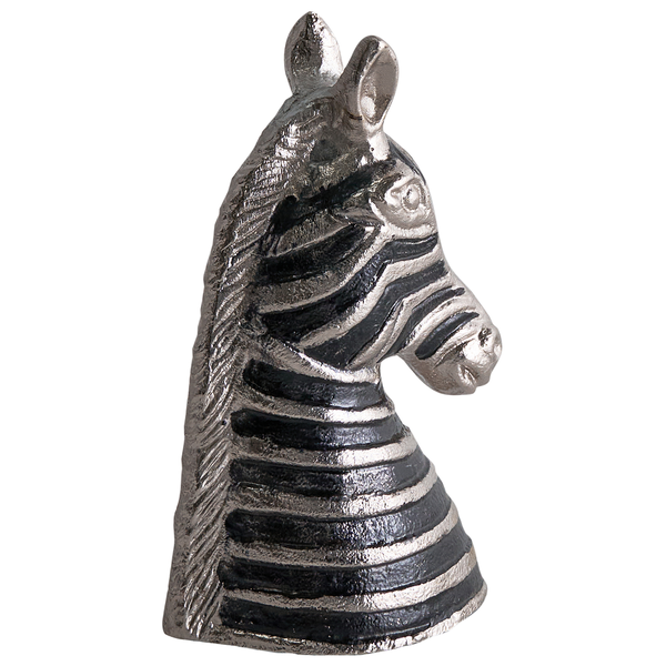 Dekofigur Zebra aus Metall