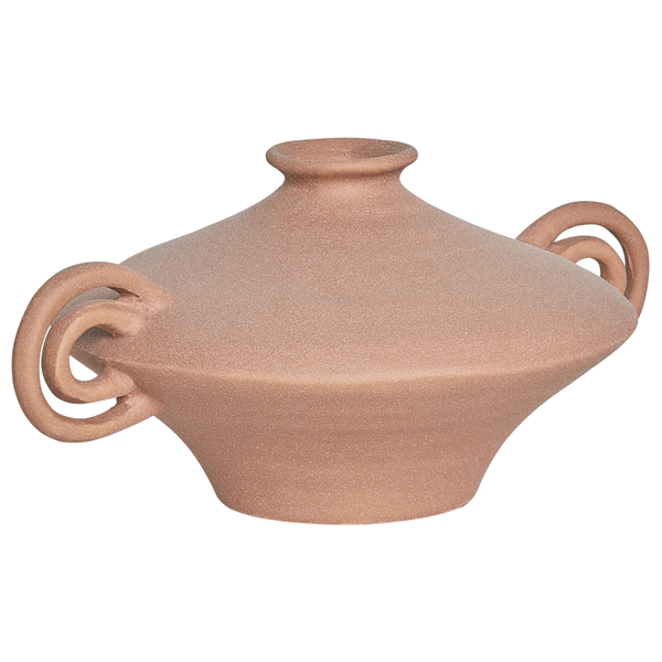 Blumenvase SURFPERCH Steinzeug 16 cm Hellbraun