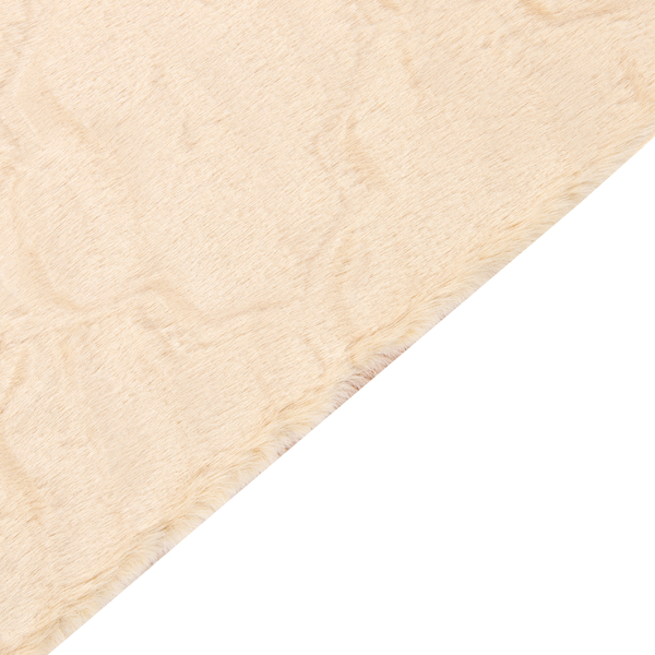 Kunstfellteppich GHARO Beige 80 x 150 cm