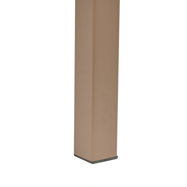 Gartentisch BARTICA 154 cm 84 cm Braun