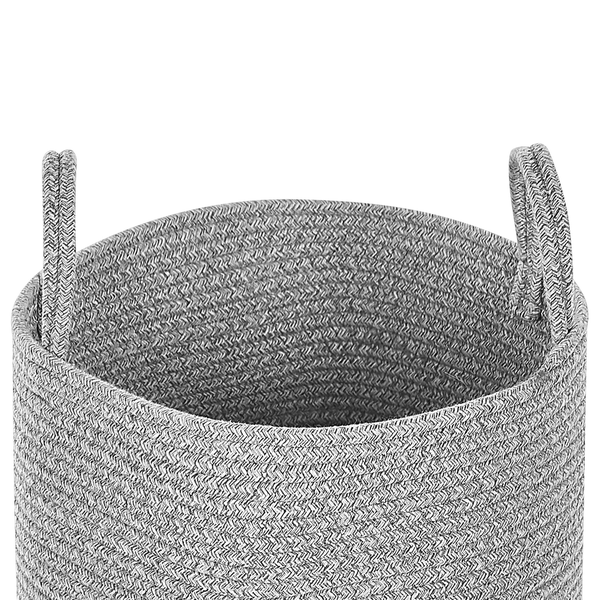 Dekorative geflochtene Aufbewahrungskorb mit Griffen