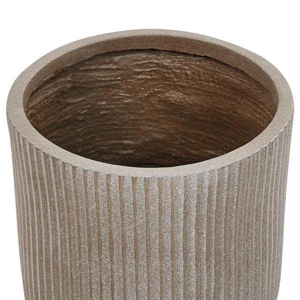Blumenkübel DARIA 24 cm Taupe