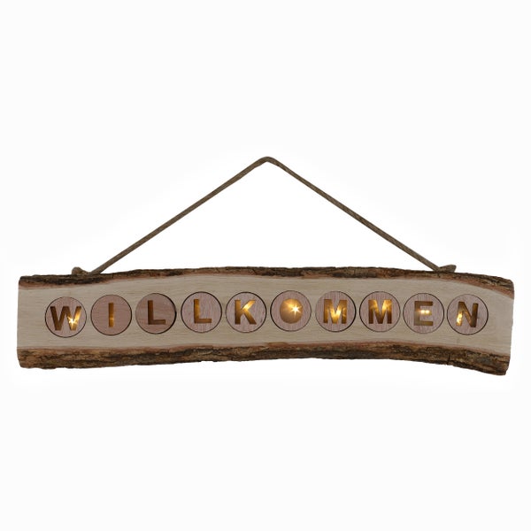 LED-Dekoleuchte WILLKOMMEN