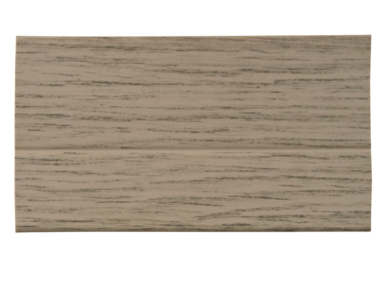 Stück Laminatboden mit Holzmaserung als Materialmuster für die Bodenverlegung