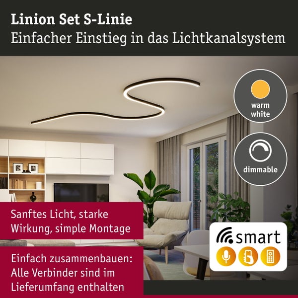 Produktinfografik einer schwarzen Leuchtenbasis mit Maßangaben 135 mm mal 170 mm, IP44 Schutzart und Hinweis auf 90 Prozent recyceltes Aluminium.