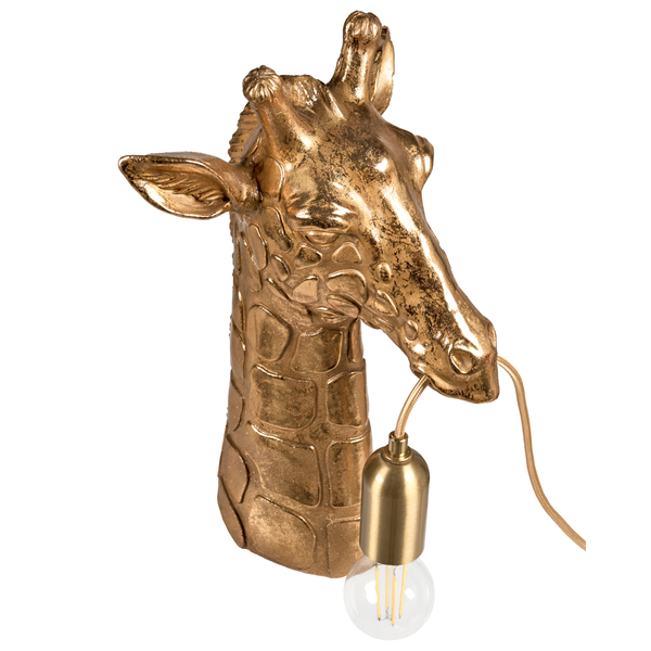 Tischlampe Giraffe MALAIKA Gold