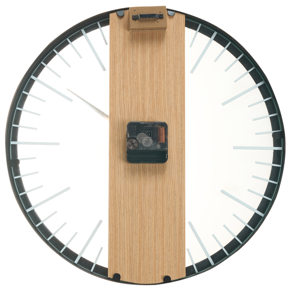 Wanduhr VILLORA 38 cm Braun / Schwarz