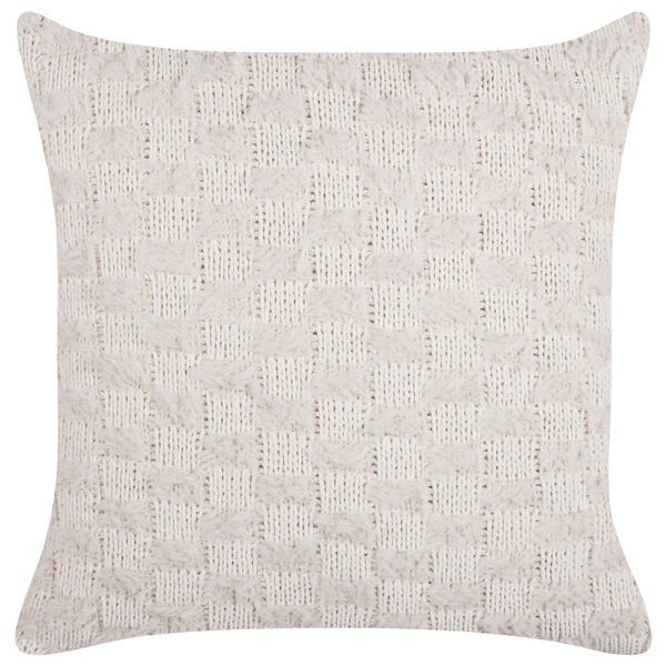 Dekokissen 2er Set BASALIM 45 x 45 cm Beige Ohne Muster