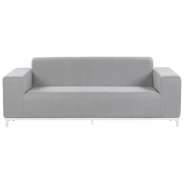 Lounge Set mit Tisch 5-Sitzer ROVIGO Hellgrau
