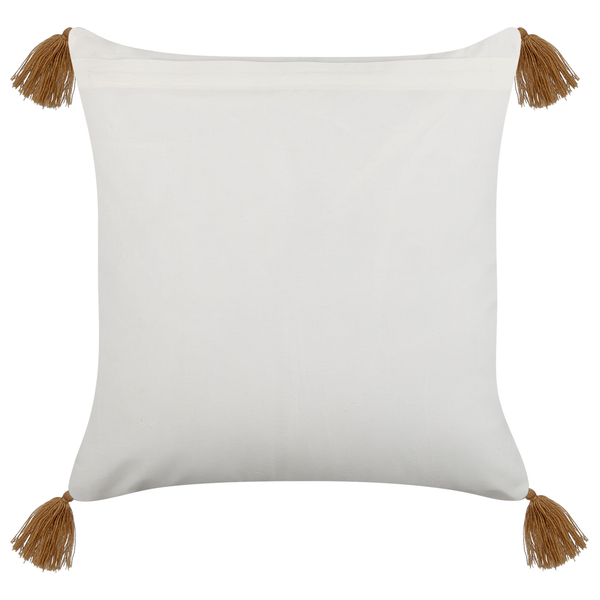 Dekokissen 2er Set MALUS Baumwolle 45 x 45 cm Hellbraun Orientalisches Muster