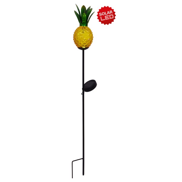 Dekorative Ananas Solarleuchte für den Außenbereich