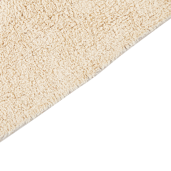 Badematte Baumwolle beige 50 x 80 cm ESME