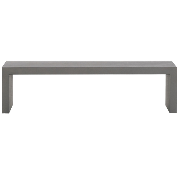 Gartenbank TARANTO 150 cm Beton Grau