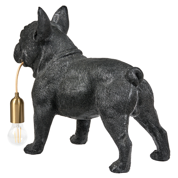 Tischlampe Hund BAXTER Schwarz