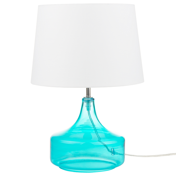 Tischleuchte ERZEN Glas Blau