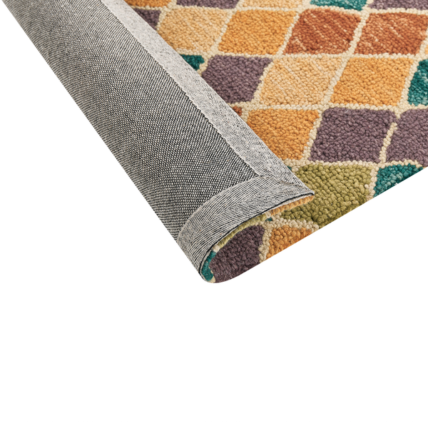 Teppich KESKIN Bunt 80 x 150 cm Wolle