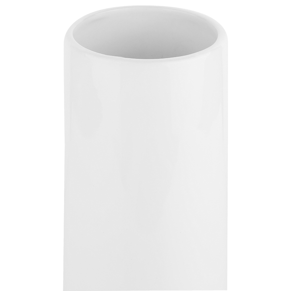 Blumenvase GELIDA Steinzeug 36 cm Weiß