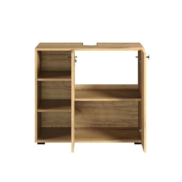 Waschtischunterschrank mit Regalen