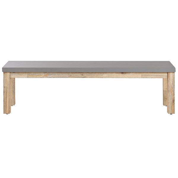 Gartenbank OSTUNI 160 cm Beton Grau