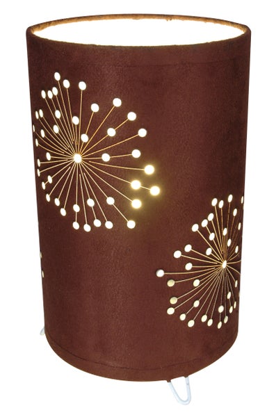 Dekorative Tischleuchte mit Blumenmuster für den Innenbereich