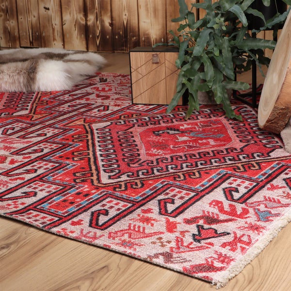 Kurzflor Teppich Liora Multi Modern 115 x 170 cm