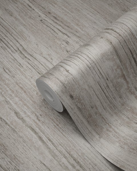 Origin Wallcoverings Tapete Holzoptik Hellbraun - 53 cm x 10.05 m - 347416