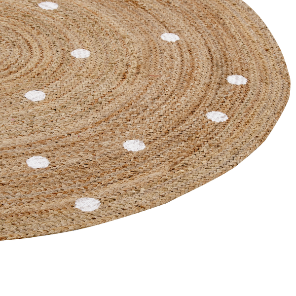 Teppich KHARRA Beige ø 140 cm Jute