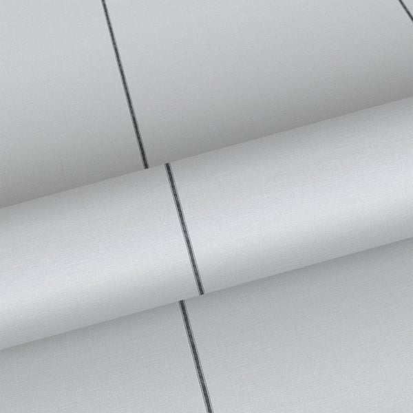 Sanders und Sanders Tapete Streifen Schwarz und Grau - 53 cm x 10.05 m - 640678