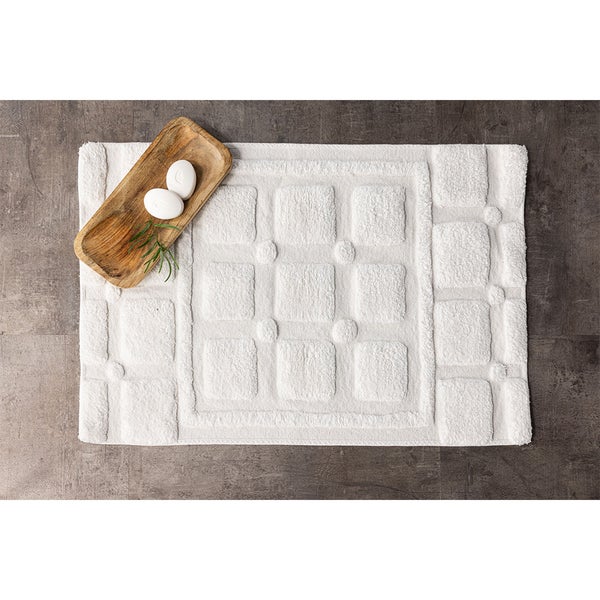 Putte Badematte 90x60cm Weiß. 60 X 90 X 2 cm