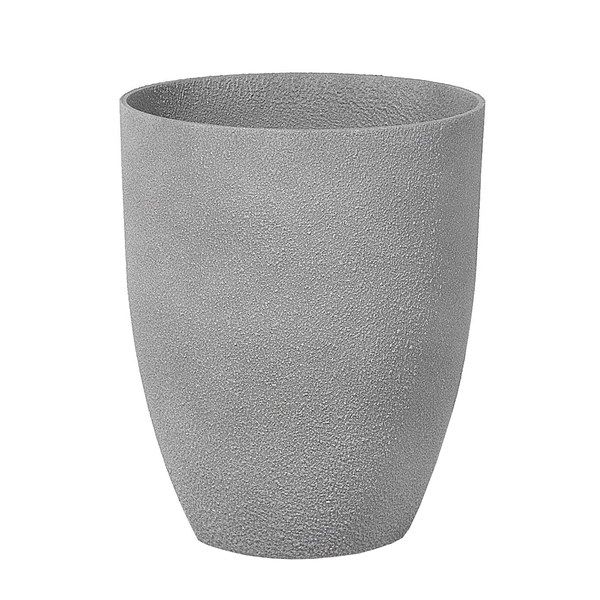 Set mit 2 Blumentöpfen CROTON 35 cm Grau