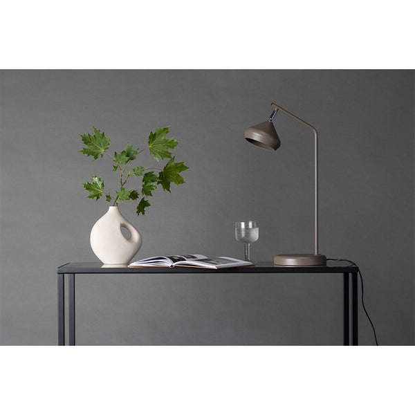 Isaberg Tischlampe mocca. 13 X 13 X 52 cm