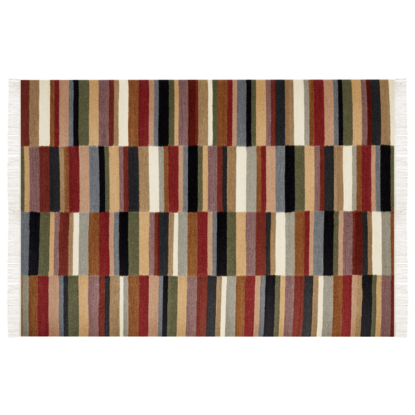 Teppich MUSALER Bunt 160 x 230 cm Wolle Kelim