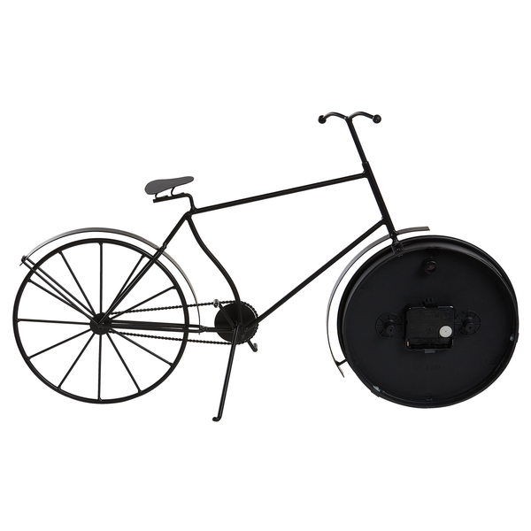 Dekorative Fahrrad Wanduhr aus Metall