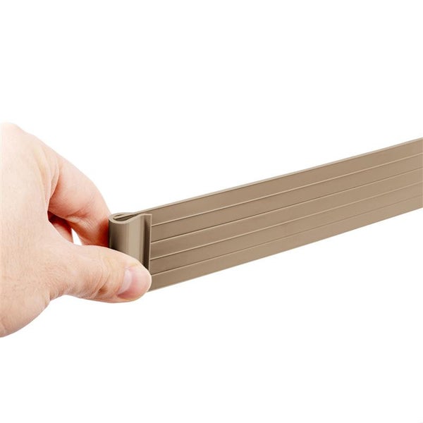 Befestigungsclips für Abdeckplatten, Set mit sechs Stück