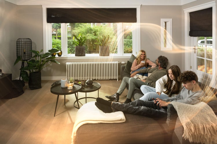 SpeedComfort Heizkörperventilator 2er Set, geräuscharm, bis 22% Energie sparen